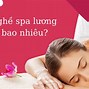 Làm Nghề Spa Lương Bao Nhiêu