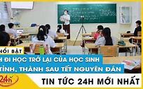 Lịch Đi Học Lại 2023 Thái Bình