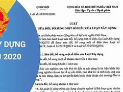 Luật Xây Dựng Mới Nhất 2020