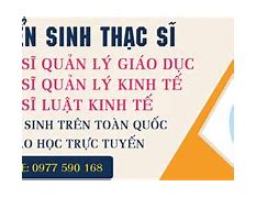 Tuyển Sinh Thạc Sĩ Luật Online