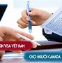 Xin Visa Visitor Canada Tại Việt Nam